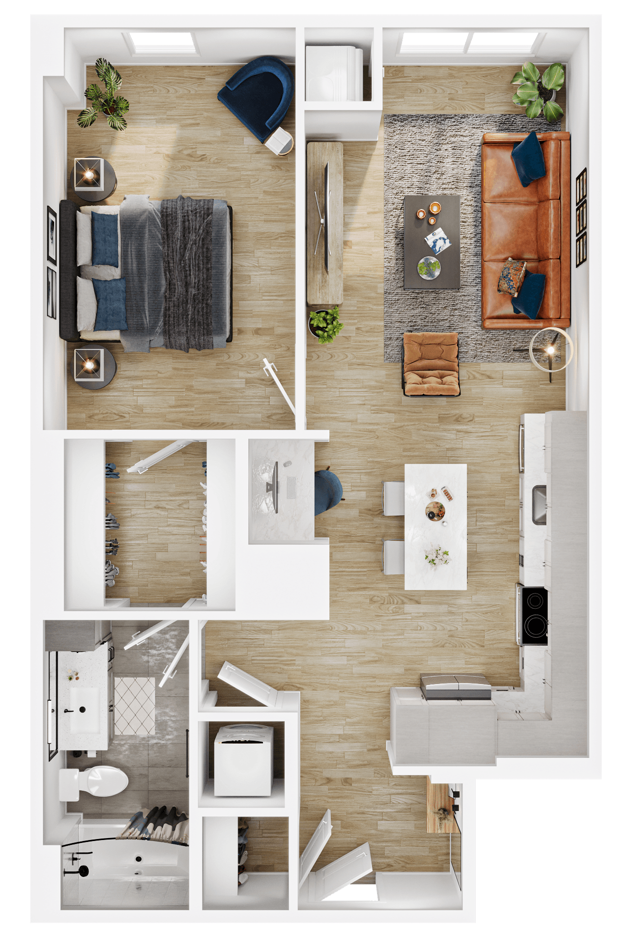 Floor plan layout diagram for A13